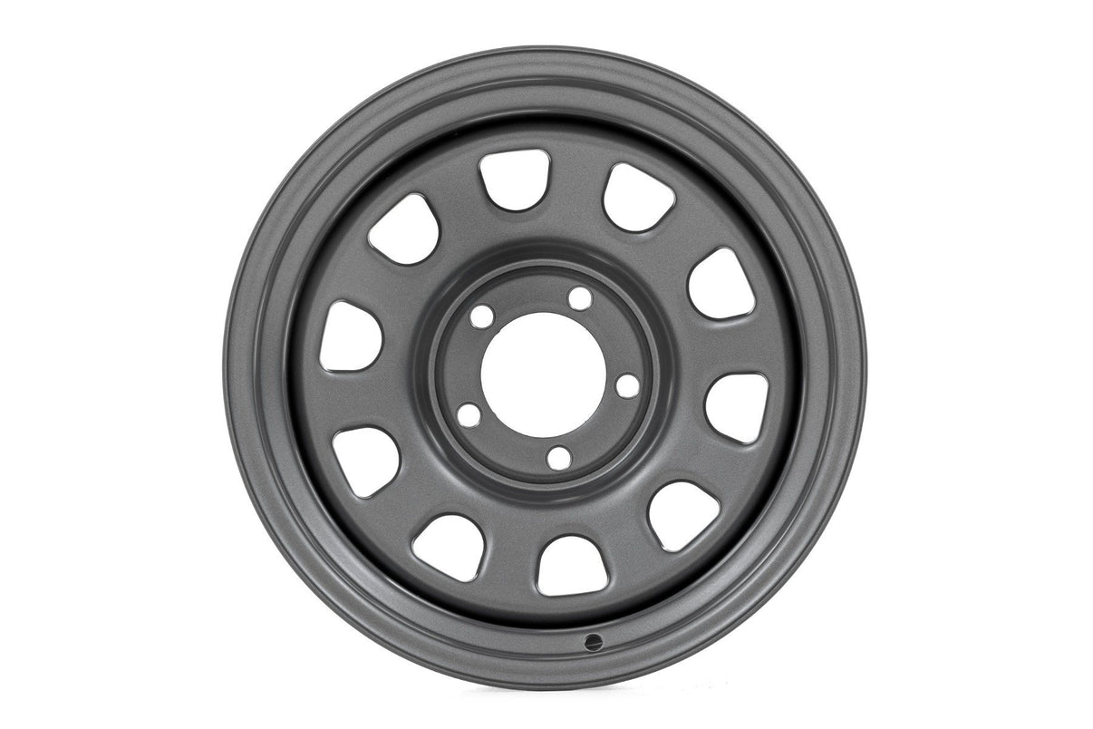 Steel Wheel | Gray | 15x10 | 5x4.5 | 3.30 Bore | -39 | RC51-5165G