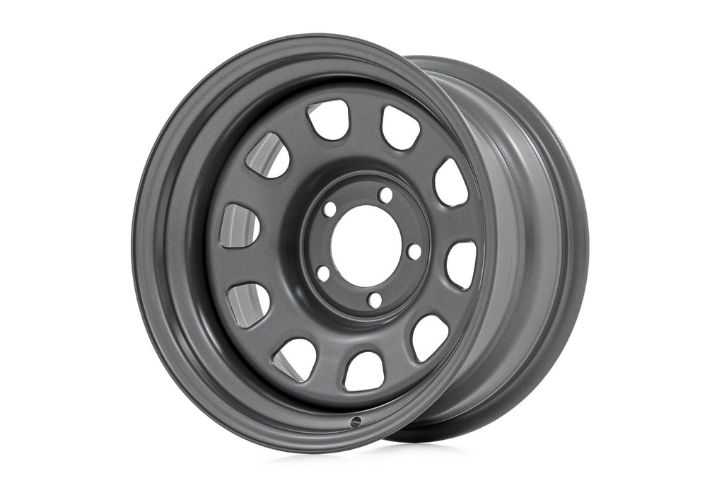 Steel Wheel | Gray | 15x8 | 5x4.5 | 3.30 Bore | -19 | RC158545G