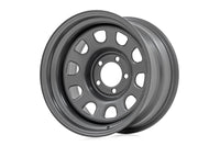 Steel Wheel | Gray | 15x8 | 5x4.5 | 3.30 Bore | -19 | RC158545G