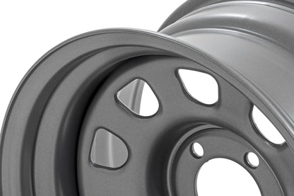 Steel Wheel | Gray | 16x8 | 6x5.5 | 4.25 Bore | -12 | RC51-6883G