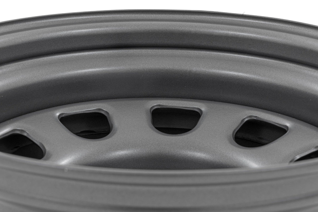 Steel Wheel | Gray | 17x9 | 6x5.5 | 4.25 Bore | -12 | RC51-7655G