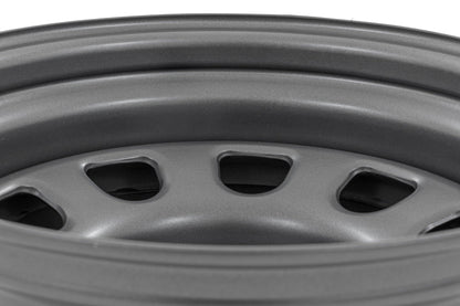 Steel Wheel | Gray | 17x9 | 6x5.5 | 4.25 Bore | -12 | RC51-7655G