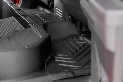 Flex Fit Floor Mats | Front & Rear | Crew | Toyota Tacoma 2WD/4WD (2024-2025) | FF-71224