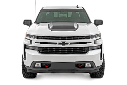 Hood Scoop | GXP Lakeshore Blue | Chevy Silverado 1500 2WD/4WD (2019-2025 & Classic) | HS10010-GXP