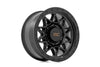 Rough Country 78 Series Wheel | Simulated Beadlock | Black | 18x9 | 8x180 | 0mm | 78180906B