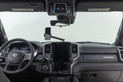Rough Country | Dash Mount | 8" Non-Mag Safe Mount Kit | 8in Screen | Ram 1500 2WD/4WD (19-26) | 33000