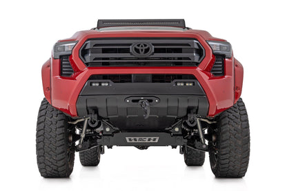 Rough Country | LED Fog Light Kit | 3x1.75 Inch Black Series Slim Aux | Yellow | Toyota Tacoma (24-26) | 72120