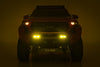 Rough Country | LED Fog Light Kit | 3x1.75 Inch Black Series Slim Aux | Yellow | Toyota Tacoma (24-26) | 72120