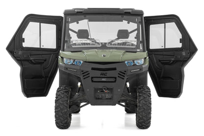 Rough Country | UTV Side Doors | 2 Seater | Can-Am Defender HD 5/HD 7/HD 8/HD 9/HD 10 | 97100