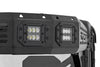 Rough Country | Cargo Rack | Dual 2" Black LED Pairs | Flush Mount | CFMOTO U10 1000 PRO | 96133