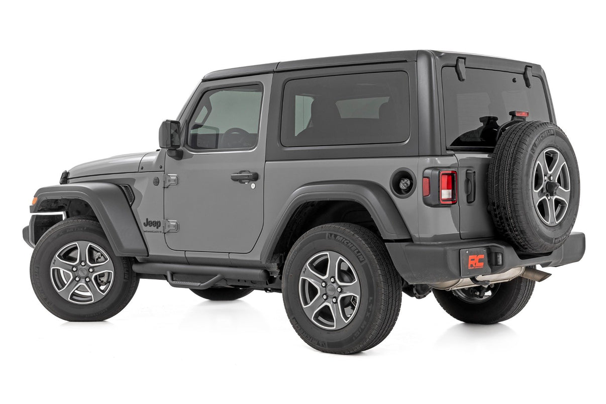 Nerf Steps | Full Length | 2 Door | Jeep Wrangler JL 4WD (2018-2025) | RCJ1846B