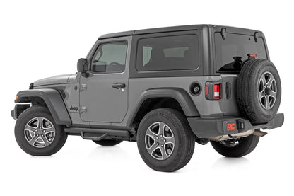 Nerf Steps | Full Length | 2 Door | Jeep Wrangler JL 4WD (2018-2025) | RCJ1846B