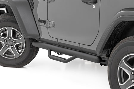 Nerf Steps | Full Length | 2 Door | Jeep Wrangler JL 4WD (2018-2025) | RCJ1846B