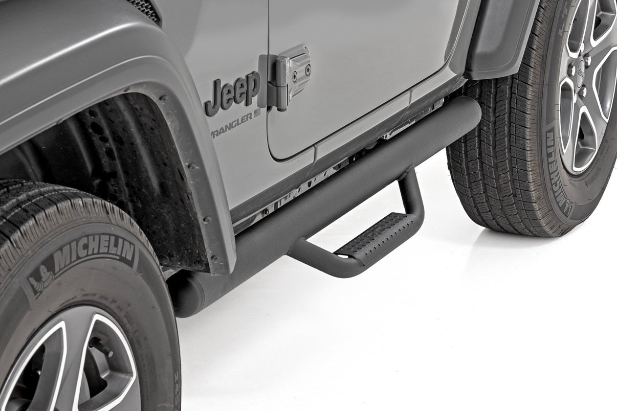 Nerf Steps | Full Length | 2 Door | Jeep Wrangler JL 4WD (2018-2025) | RCJ1846B