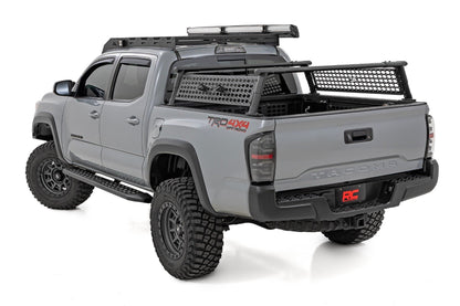 Rough Country | RPT2 Running Board | Double Cab | Black | Toyota Tacoma 2WD/4WD (2016-2023) | 44012