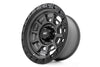 Rough Country 85 Series Wheel | Simulated Beadlock | Gunmetal Gray/Black | 17x9 | 8x6.5 | +0 | 85170010A