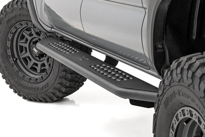 Rough Country | OV2 Running Boards | Side Step Bars | Crew Cab | Toyota Tacoma 2WD/4WD (16-23) | 14012