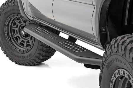 Rough Country | OV2 Running Boards | Side Step Bars | Crew Cab | Toyota Tacoma 2WD/4WD (16-23) | 14012