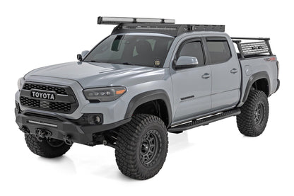 Rough Country | OV2 Running Boards | Side Step Bars | Crew Cab | Toyota Tacoma 2WD/4WD (16-23) | 14012