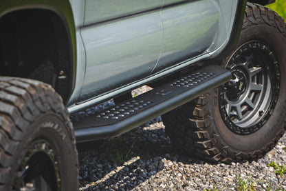 Rough Country | OV2 Running Boards | Side Step Bars | Crew Cab | Toyota Tacoma 2WD/4WD (16-23) | 14012