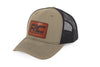 Rough Country | Rough Country Hat | Black Mesh | Rough Country Patch | Brown/Leather - Richardson 112 | 84119