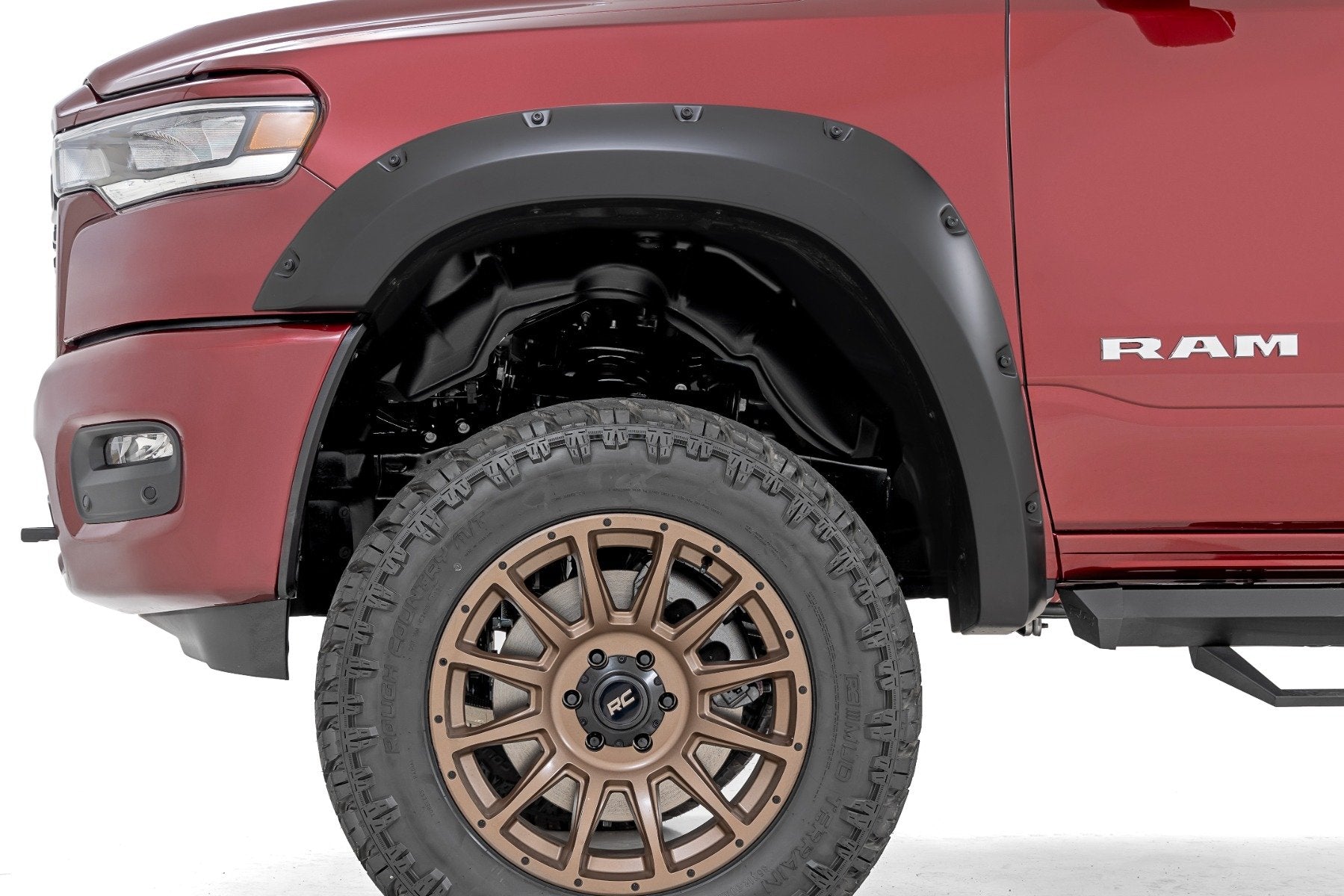 Pocket Fender Flares | PR4 Flame Red | Ram 1500 2WD/4WD (2025) | F-D319205-PR4