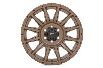 Rough Country 90 Series Wheel | One-Piece | Bronze | 18x9 | 5x5 | 0mm | 90180913
