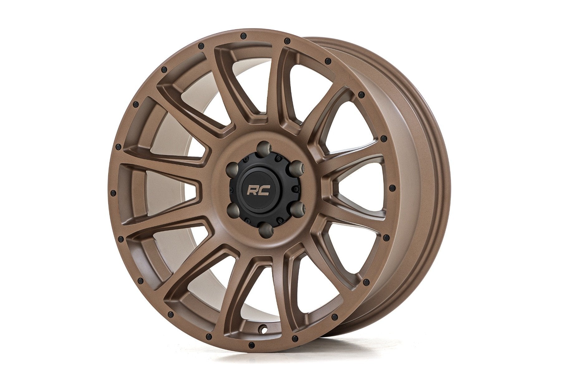 Rough Country 90 Series Wheel | One-Piece | Bronze | 18x9 | 6x135 | -12mm | 90181217