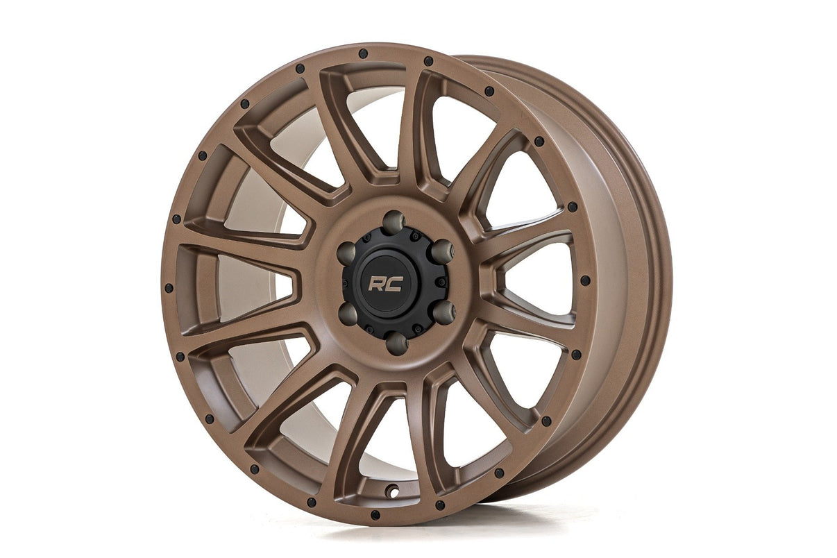 Rough Country 90 Series Wheel | One-Piece | Bronze | 18x9 | 5x5 | 0mm | 90180913