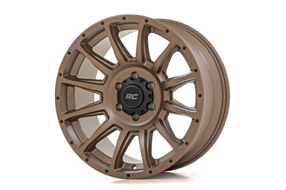 Rough Country 90 Series Wheel | One-Piece | Bronze | 18x9 | 5x5 | -12mm | 90181213