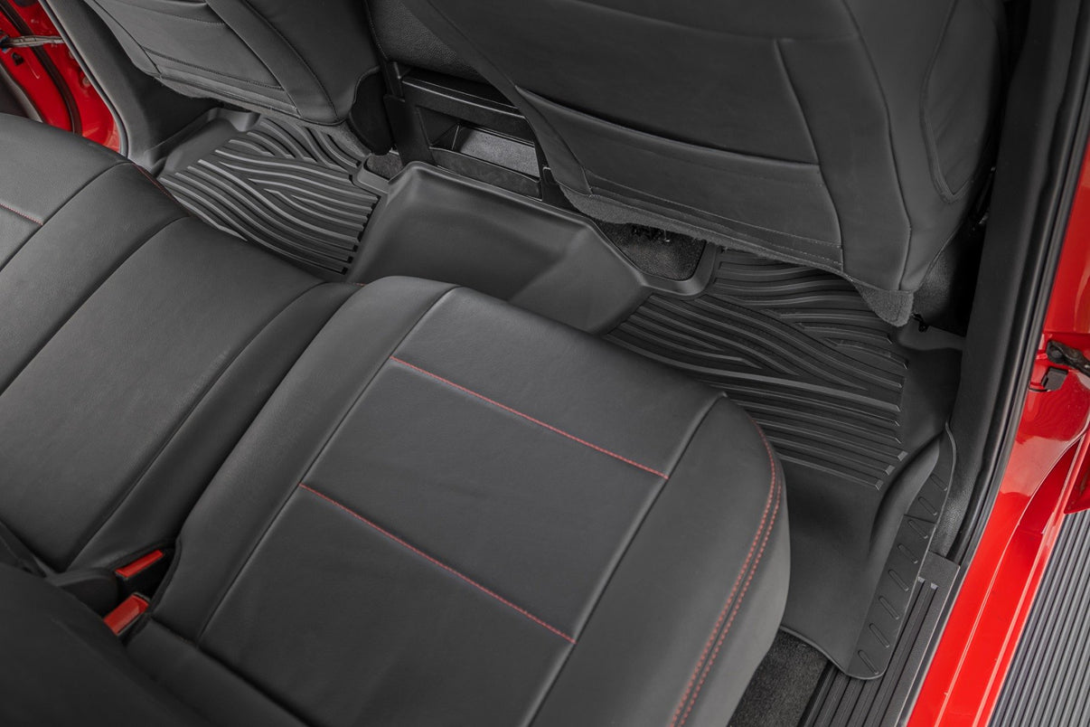 Flex-Fit Floor Mats | FR & RR | FR Bucket | Crew | Chevy/GMC 1500/2500HD/3500HD 2WD/4WD | FF-21413