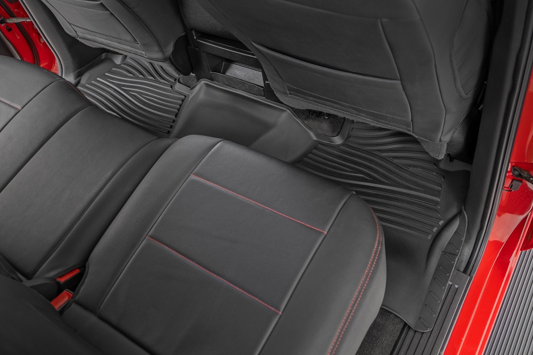 Flex-Fit Floor Mats | FR & RR | FR Bucket | Crew | Chevy/GMC 1500/2500HD/3500HD 2WD/4WD | FF-21413
