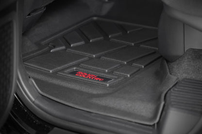Rough Country | Sure-Fit Floor Mats | Front & Rear | Toyota 4Runner 2WD/4WD (2025-2026) | SM71324