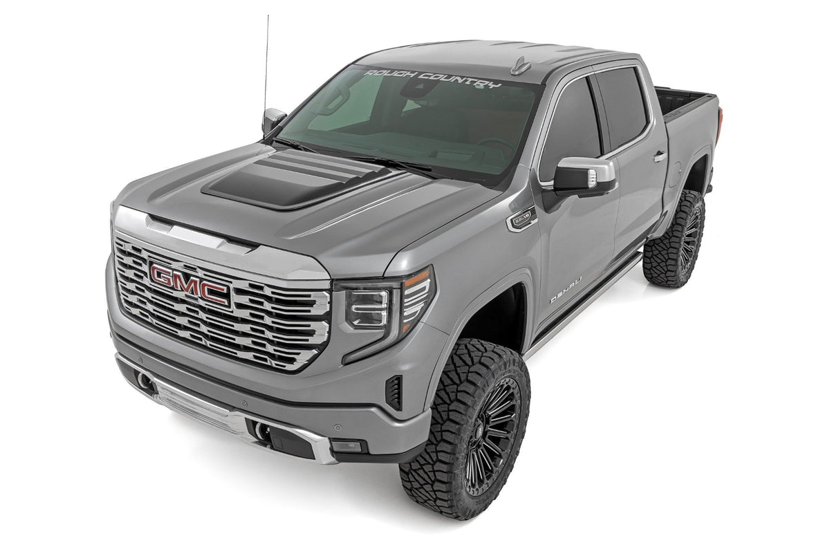 Hood Scoop | GLT Dynamic Blue | GMC Sierra 1500 2WD/4WD (2019-2025) | HS40010-GLT