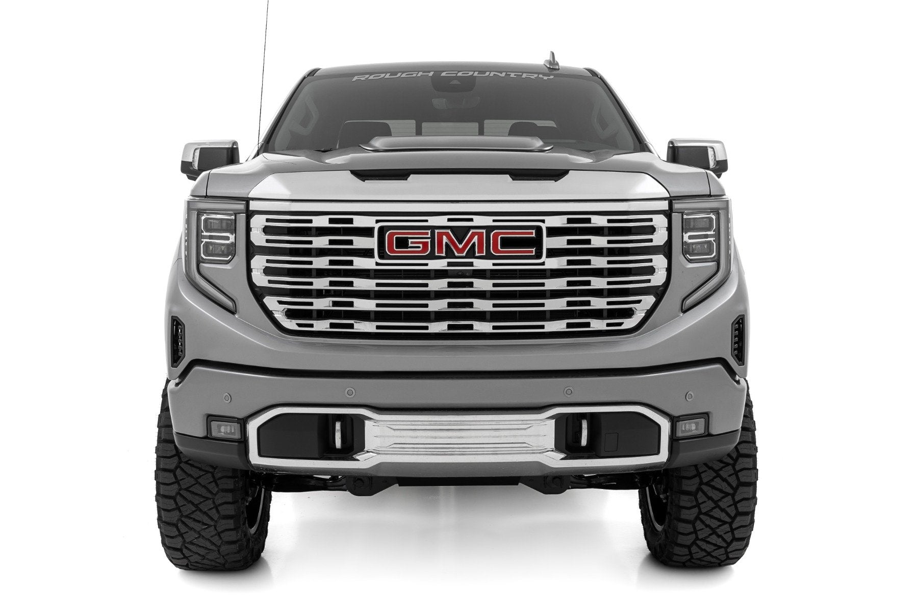 Hood Scoop | GCN Fire Red | GMC Sierra 1500 2WD/4WD (2019-2025) | HS40010-GCN