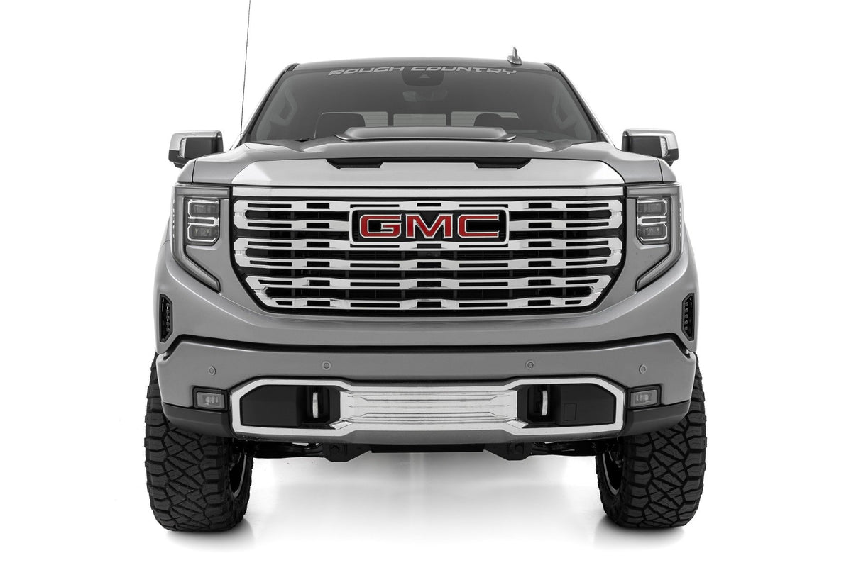 Hood Scoop | G1K Stone Blue | GMC Sierra 1500 2WD/4WD (2019-2025) | HS40010-G1K