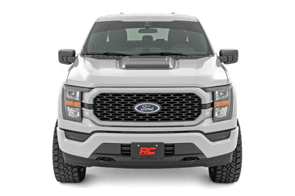 Rough Country | Hood Scoop | M7 Carbonized Gray | Ford F-150 2WD/4WD (2021-2026) | HS30010-M7