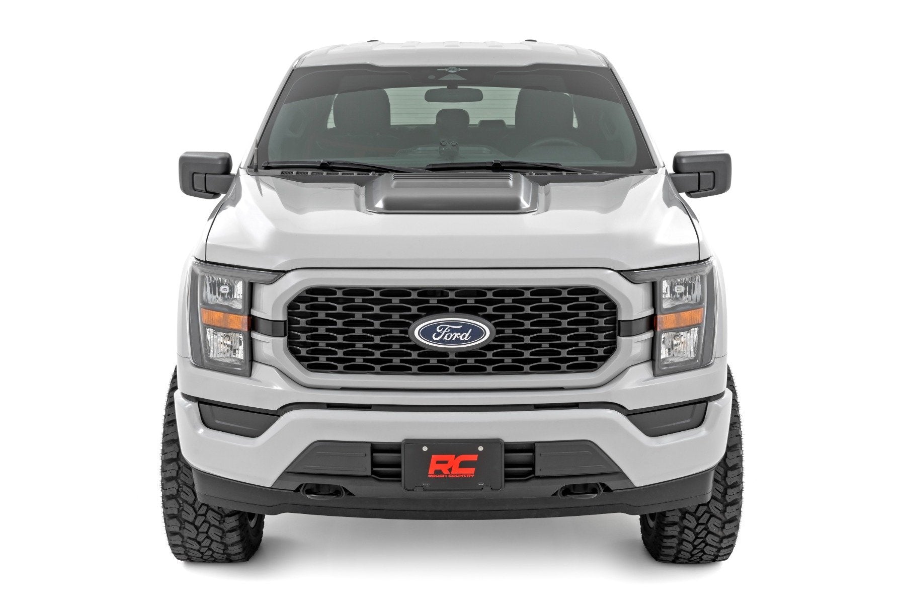 Hood Scoop | BN Silver Spruce | Ford F-150 2WD/4WD (2021-2025) | HS30010-BN