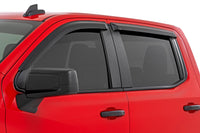 Rough Country | Side Window Deflectors | Tape On Rain Guard | Chevy/GMC 1500/2500HD/3500HD (19-26) | 911924