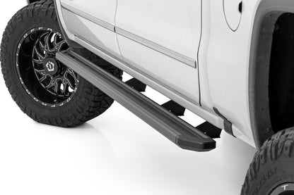Rough Country | Multi-Color LED Running Boards | Crew Cab | Chevy/GMC 1500/2500HD/3500HD (07-19 & Classic) | 55010