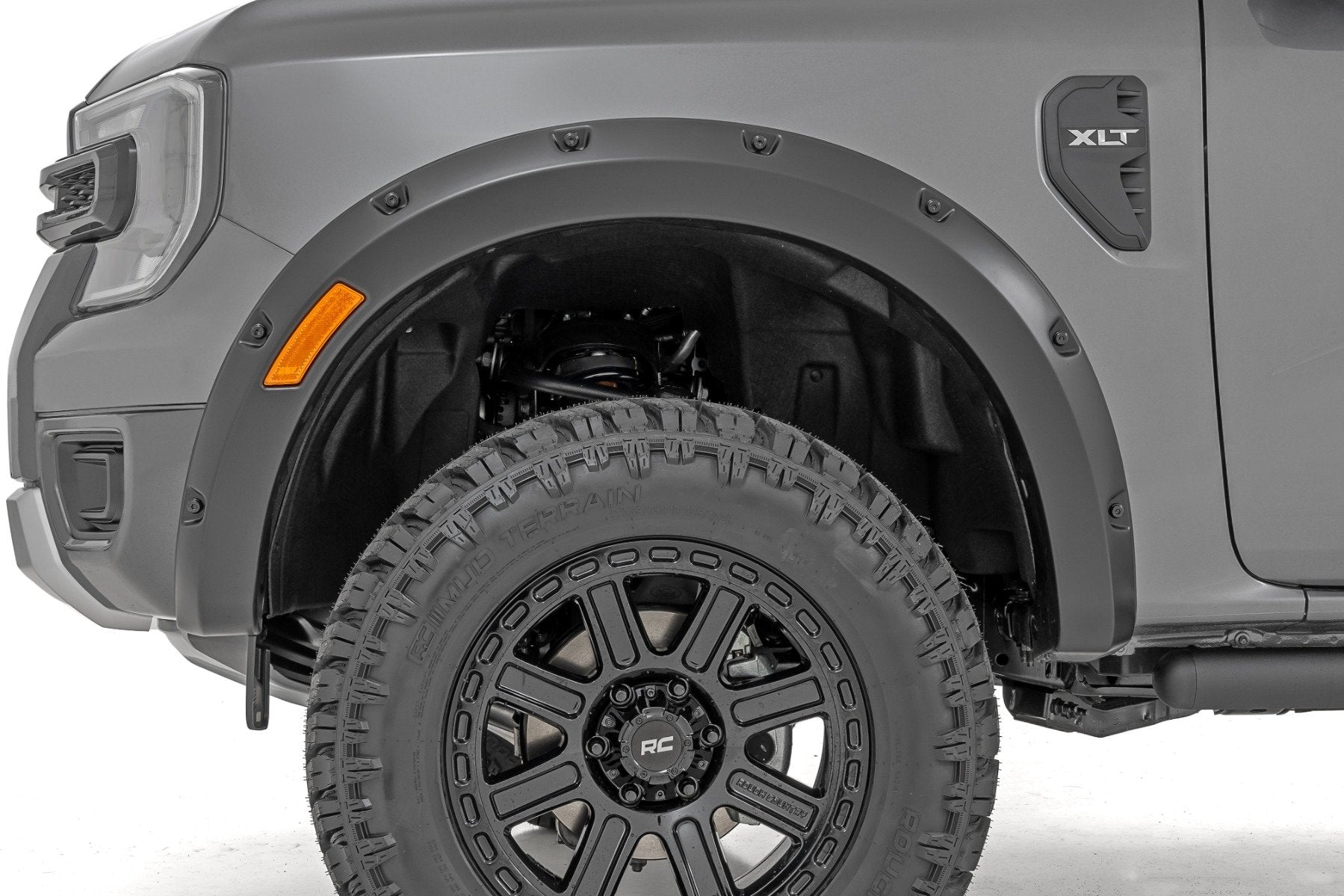 Pocket Fender Flares | NE Cactus Gray | Ford Ranger 2WD/4WD (2024) | F-F12401-NE