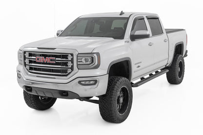 Rough Country | Multi-Color LED Running Boards | Crew Cab | Chevy/GMC 1500/2500HD/3500HD (07-19 & Classic) | 55010