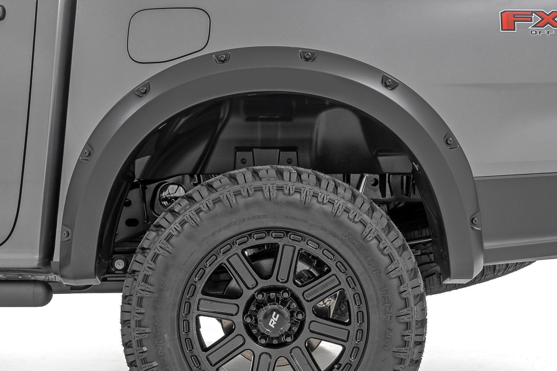 Pocket Fender Flares | G1 Absolute Black | Ford Ranger 2WD/4WD (2024) | F-F12401-G1