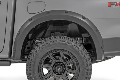 Pocket Fender Flares | G1 Absolute Black | Ford Ranger 2WD/4WD (2024) | F-F12401-G1