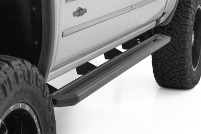 Rough Country | Multi-Color LED Running Boards | Crew Cab | Chevy/GMC 1500/2500HD/3500HD (07-19 & Classic) | 55010