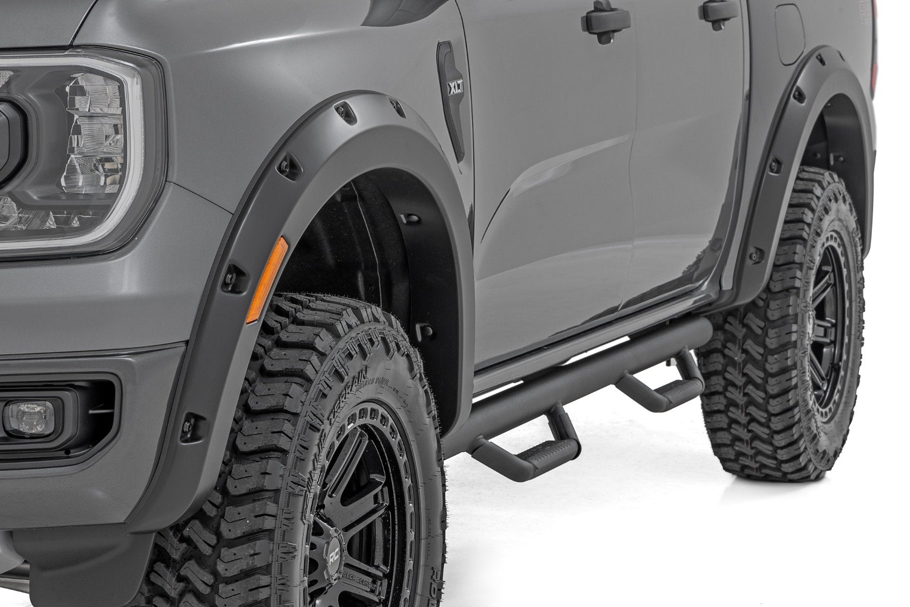 Pocket Fender Flares | YZ Oxford White | Ford Ranger 2WD/4WD (2024) | F-F12401-YZ
