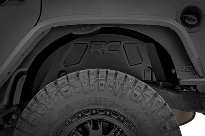 Rough Country | Wheel Well Liners | Front & Rear | Jeep Wrangler Unlimited 2WD/4WD (2007-2018) | 4199A
