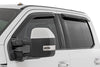 Rough Country | Side Window Deflectors | Tape On Rain Guard | Ford F-150/Lightning/F-250/F-350/Raptor (15-26) | 931524