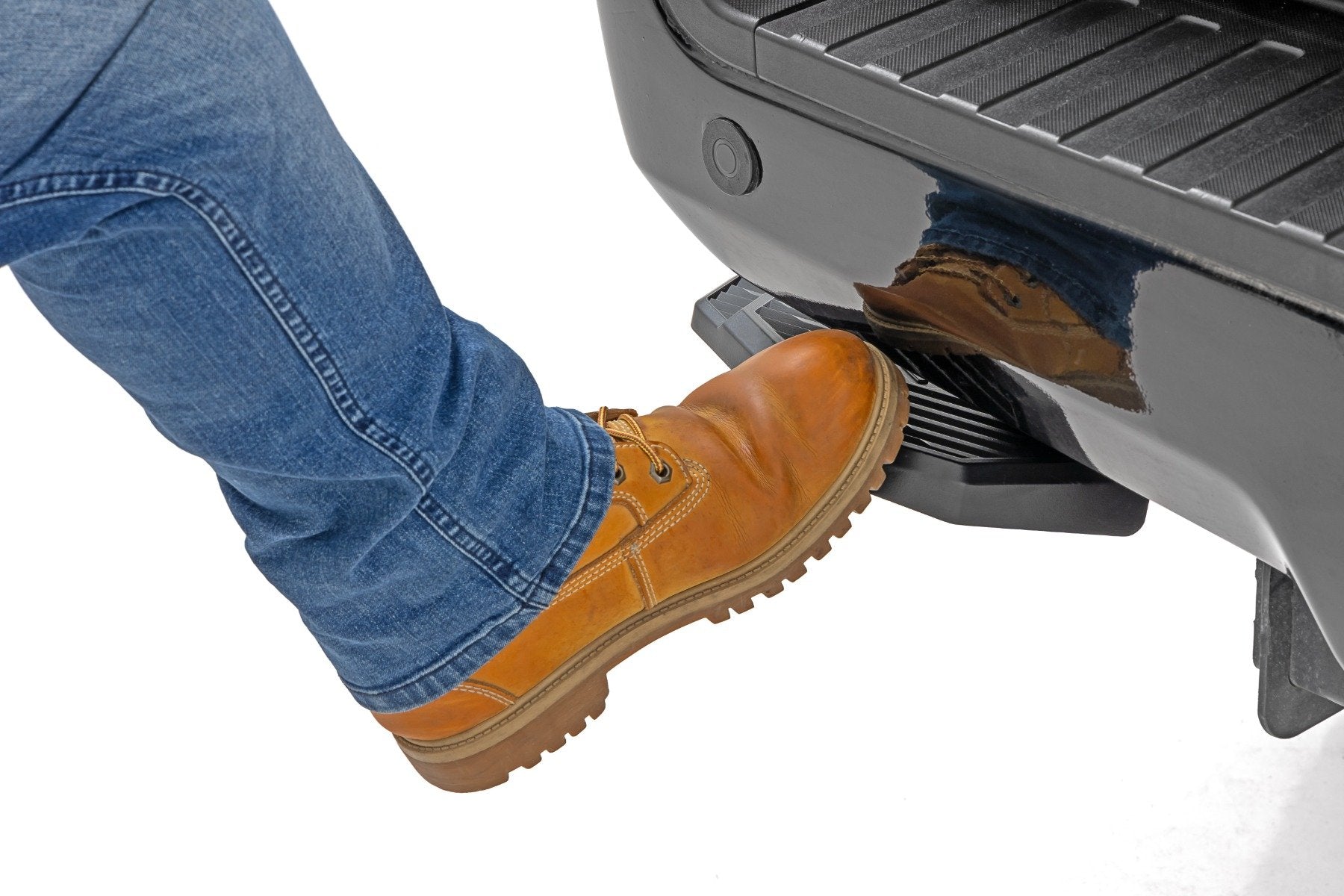 Retractable Bed Step | Manual Pull | Ford F-250/F-350 Super Duty (17-22) | PW049815