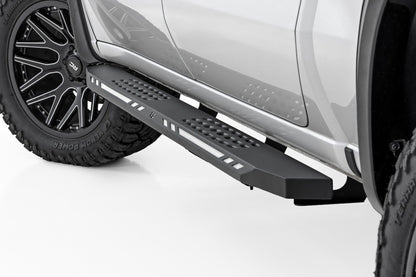 Rough Country | AC2 Running Boards | Amber/White | Crew Cab | Chevy/GMC 1500/2500HD/3500HD (19-26) | 57007